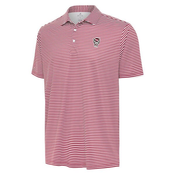 Red/White Men's Skills Polo - Wolfh